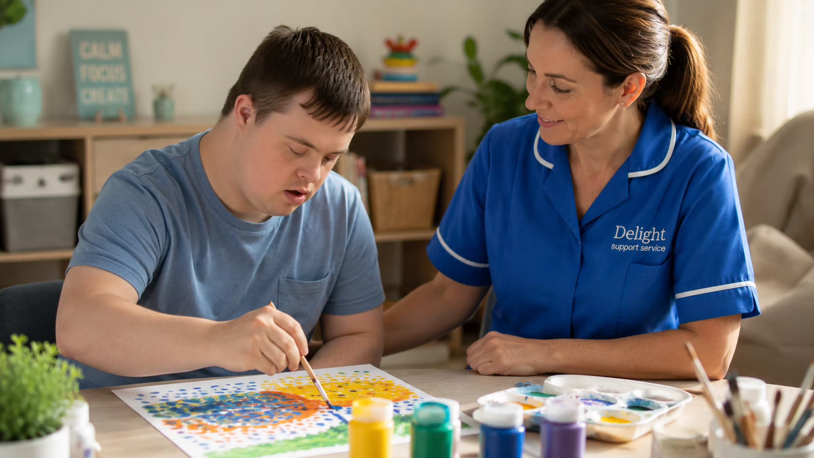 Illustration for: Activities to Support People with Autism