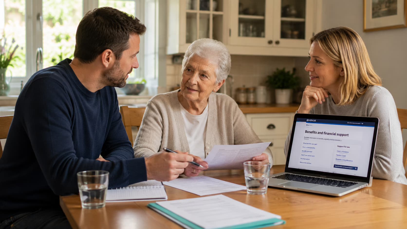 Illustration for: Funding and Planning for Home Care