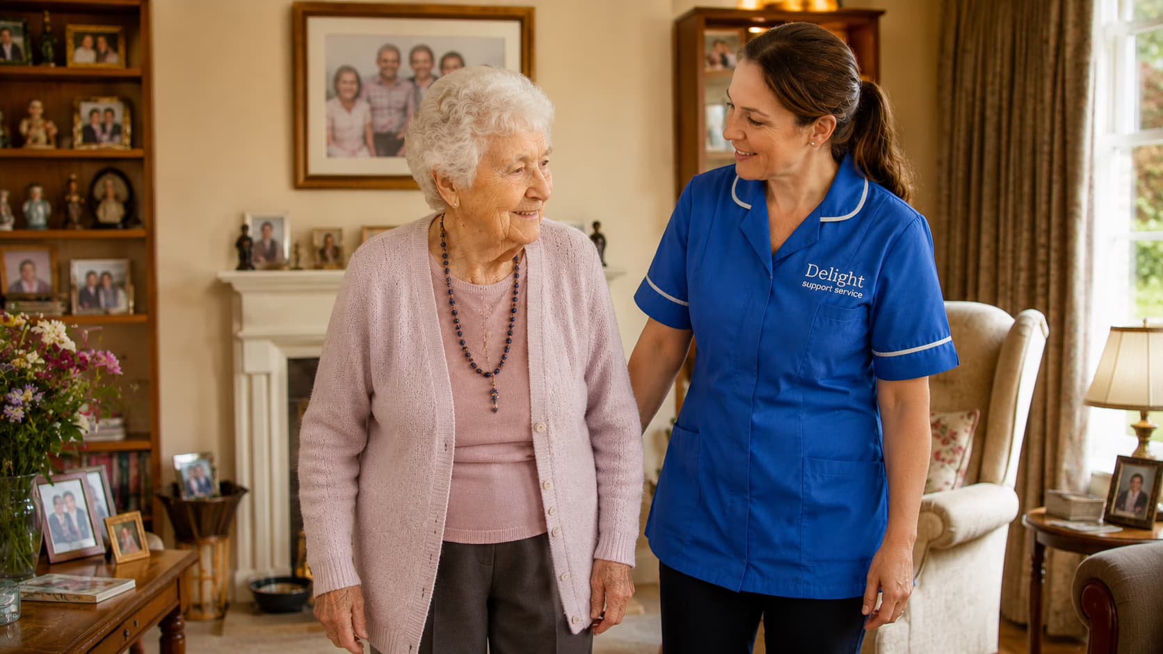 Illustration for: Embracing Comfort and Independence: The Importance of Elderly Care at Home